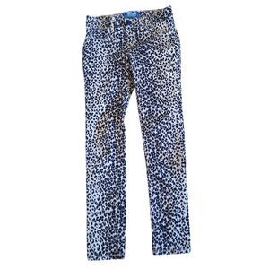 Old Navy girls Leopard Print Rockstar Jeggings Size 10